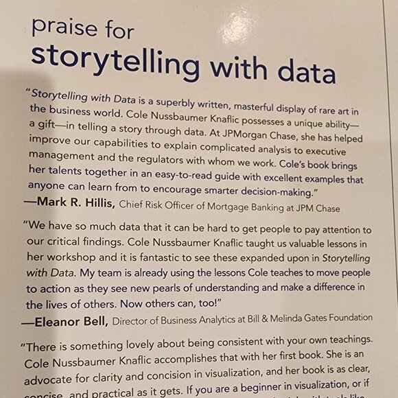Storytelling With Data: A Data Visualization Guide For Business Professionals - Picture 11 of 11